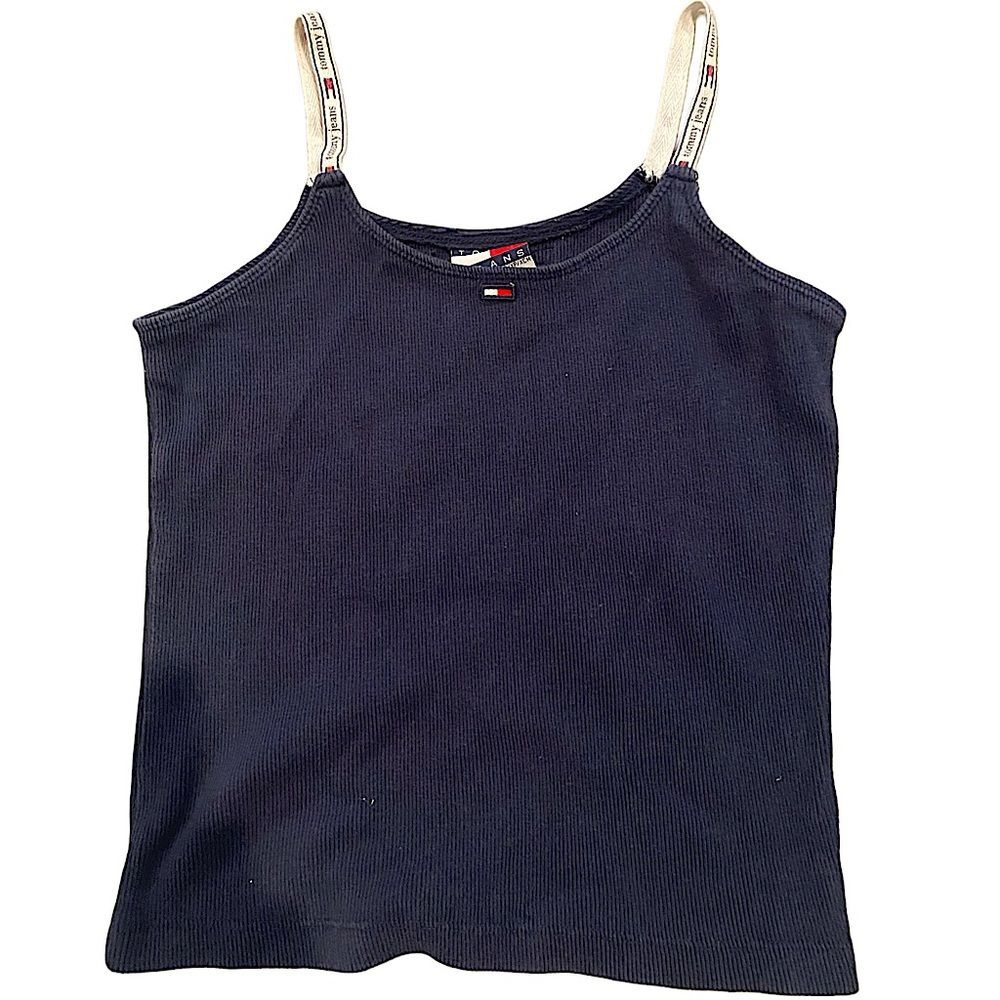 TOMMY HILFIGER Tommy Jeans Navy Logo Cami Tank